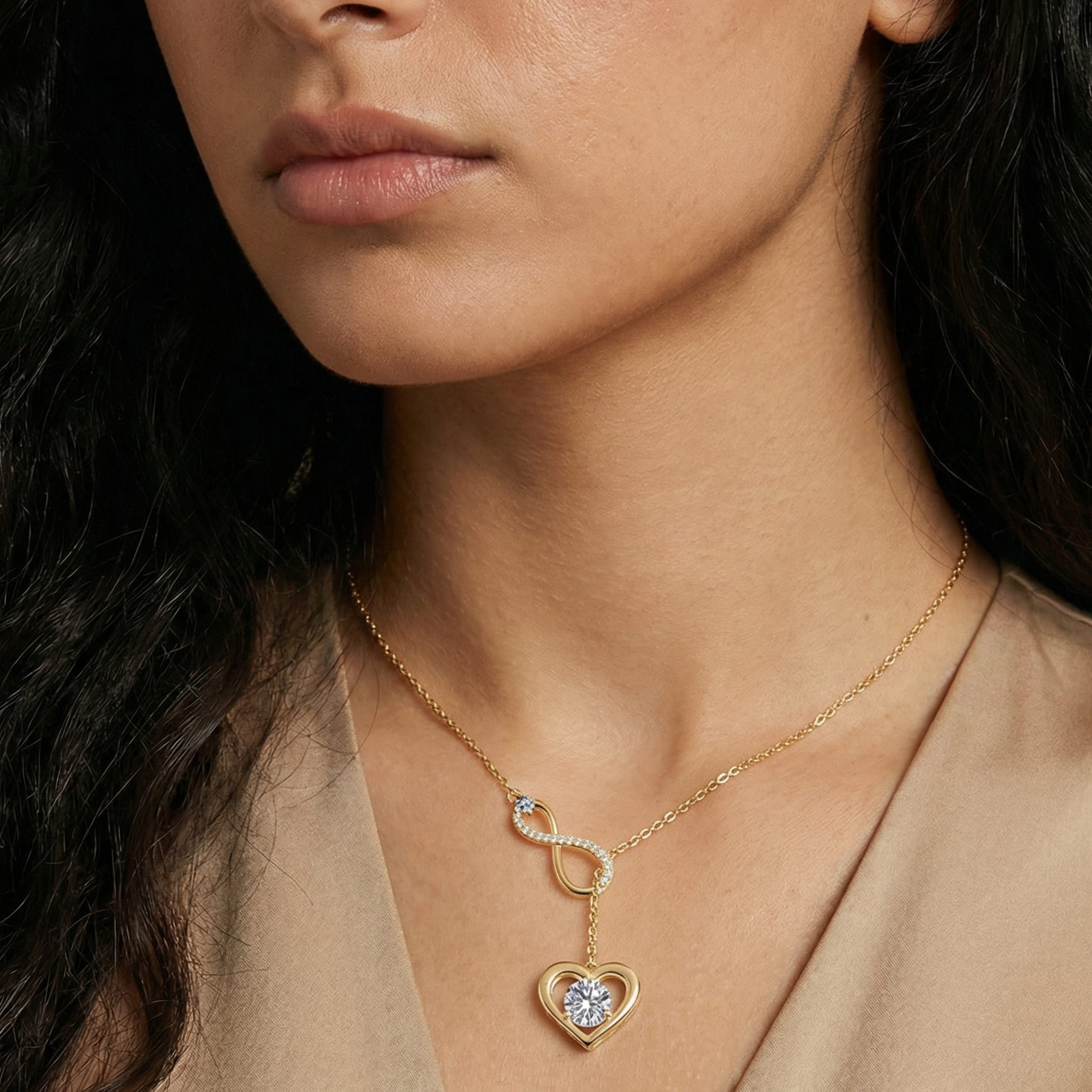 Safinaz Moissanite Necklace