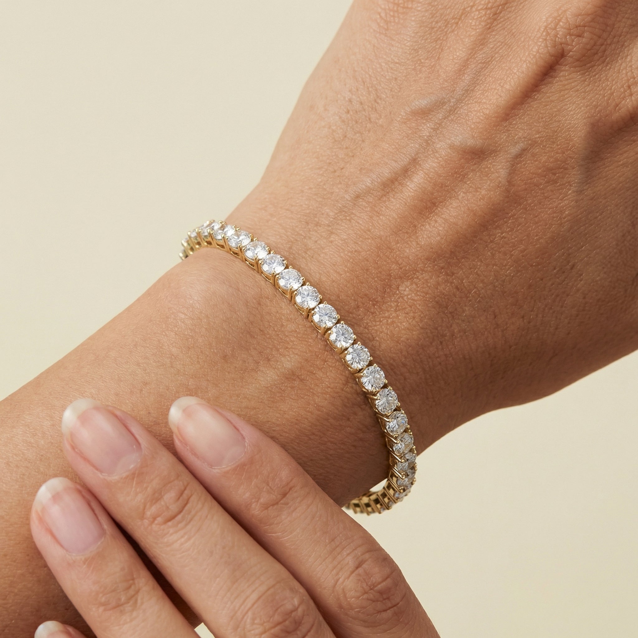 Moissanite Tennis Bracelet - 4mm