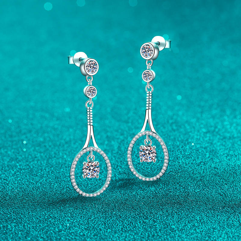Nabeela Moissanite Earrings