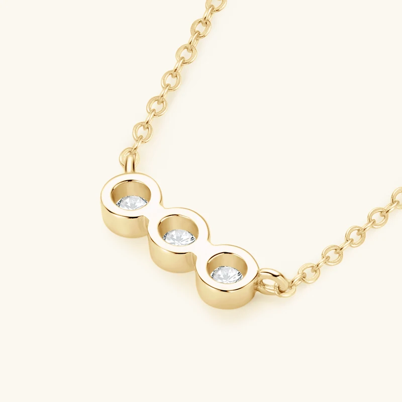 Kawla Moissanite Necklace