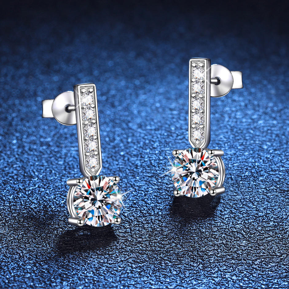 Tahira Moissanite Earrings