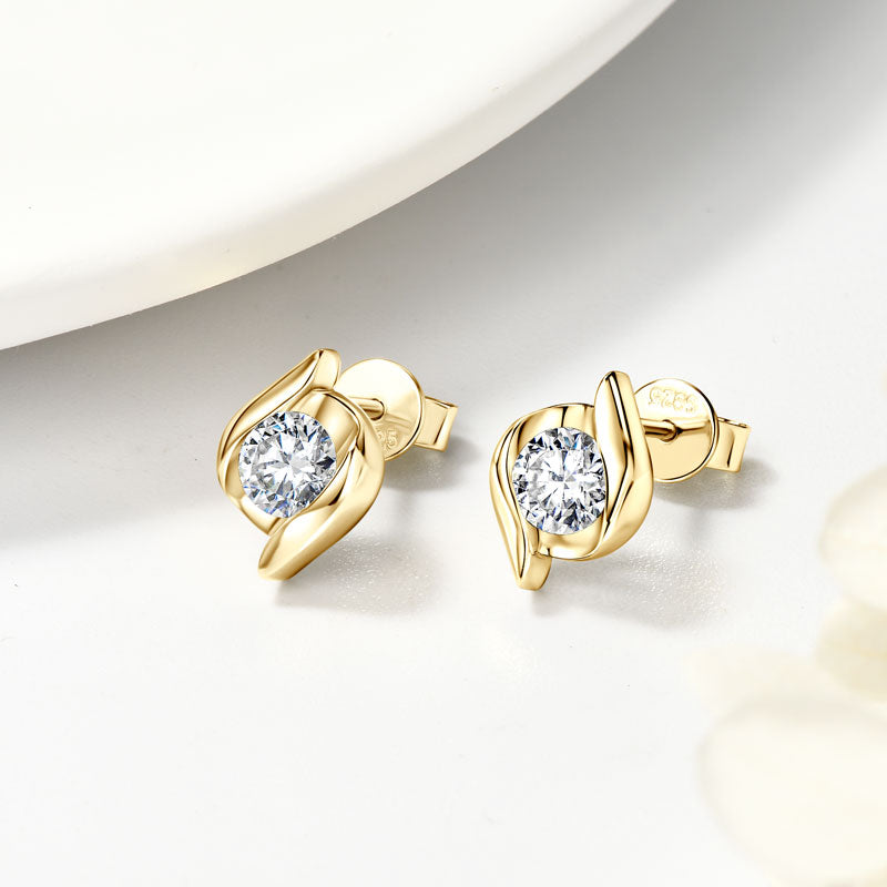 Asma Moissanite Earrings