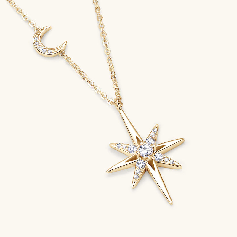 Aseera Moissanite Necklace