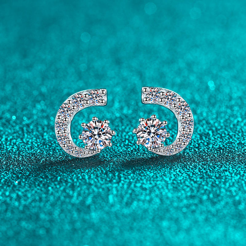 Nuriya Moissanite Earrings