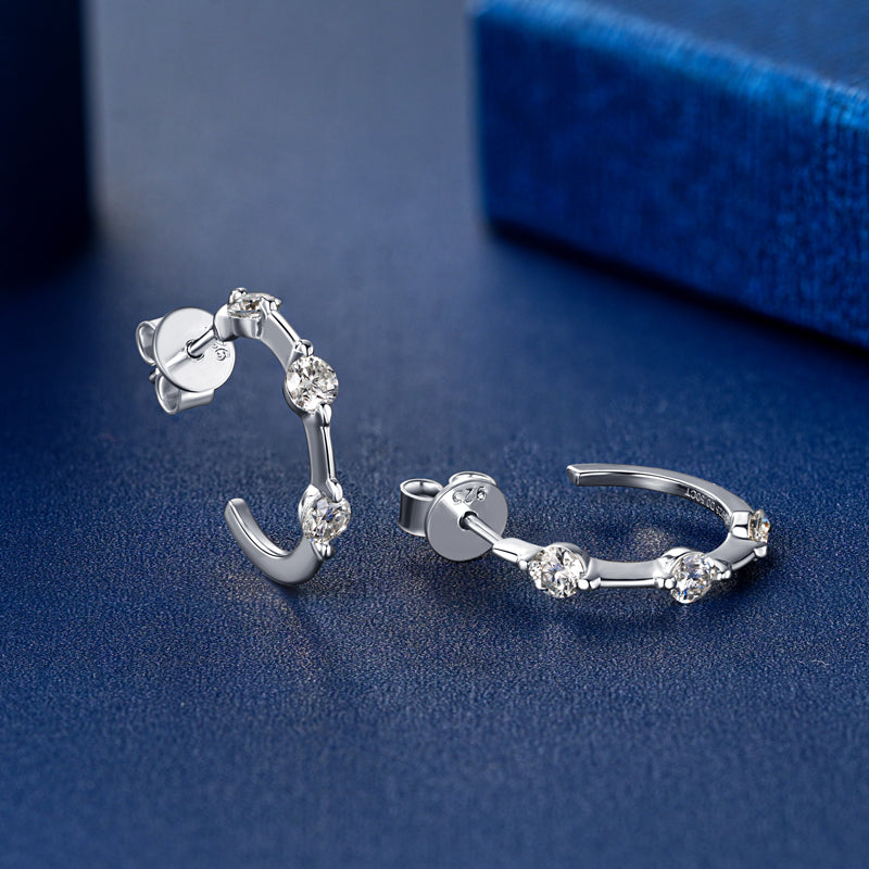 Naya Moissanite Earrings