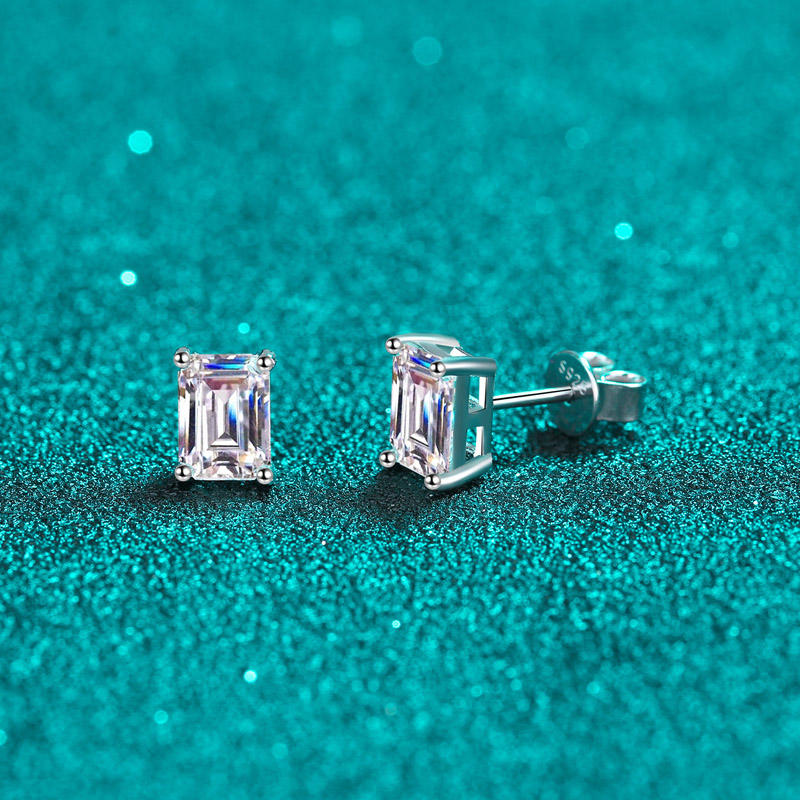 Kawther Moissanite Earrings