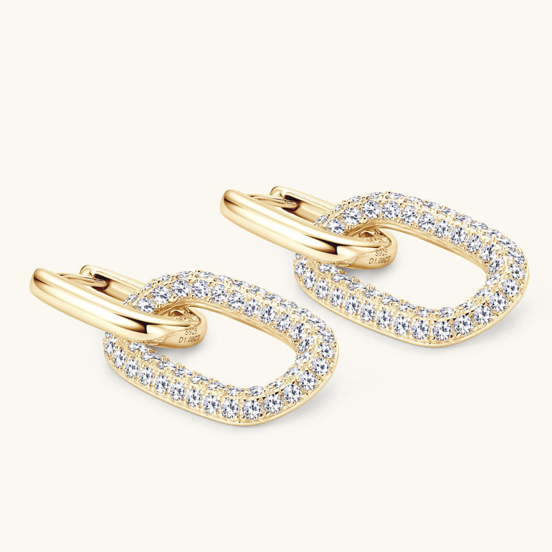 Waad Moissanite Earrings