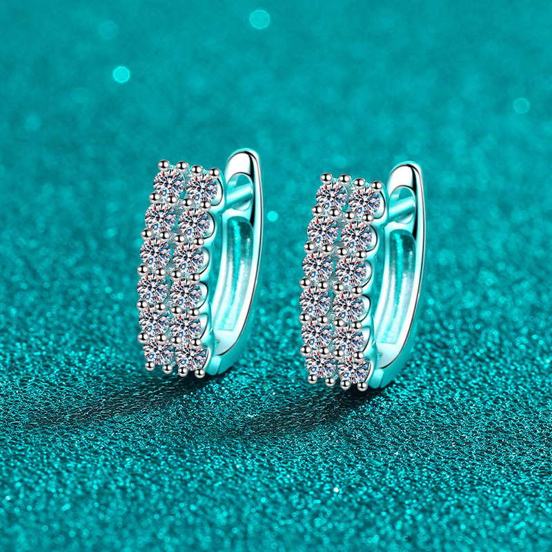 Ebtisam Moissanite Earrings