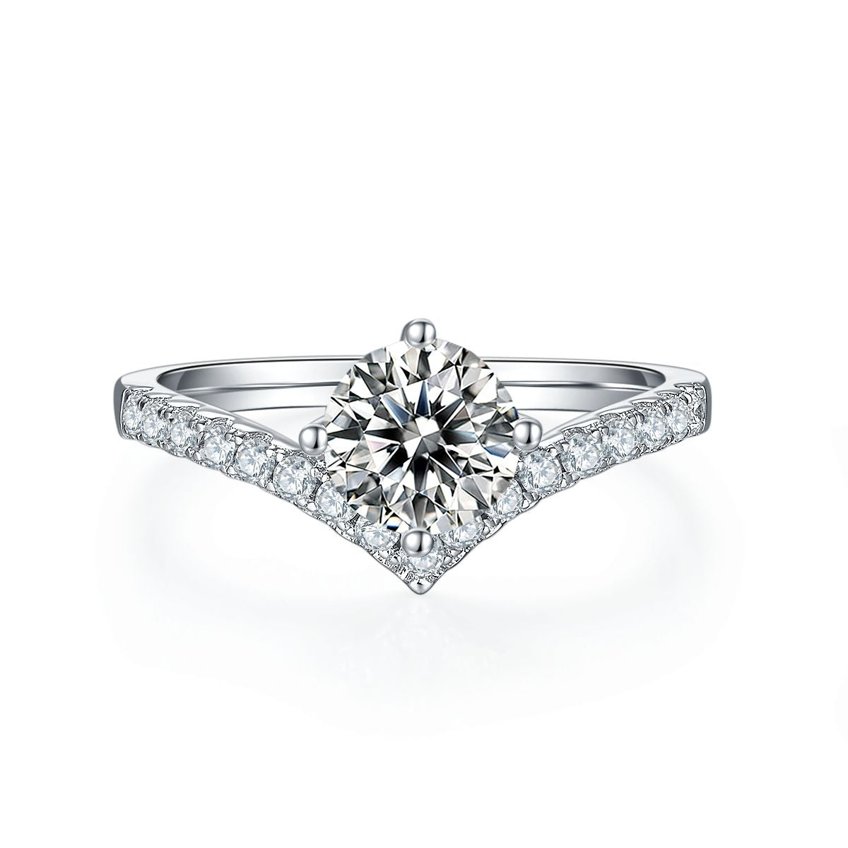 Jana Moissanite Ring