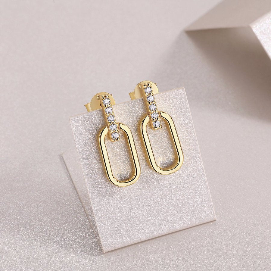 Samira Moissanite Earrings