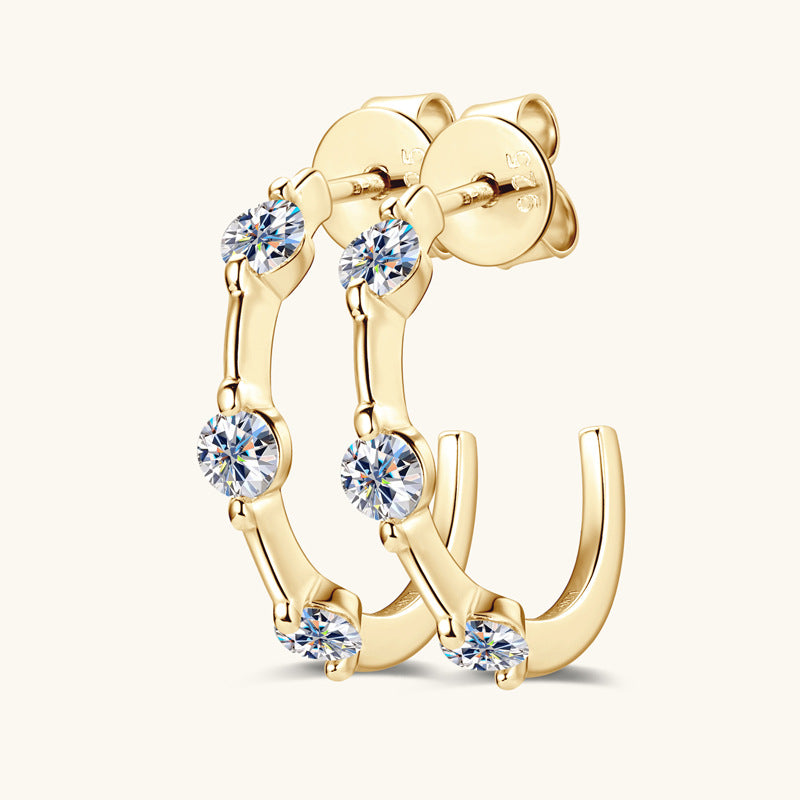 Naya Moissanite Earrings