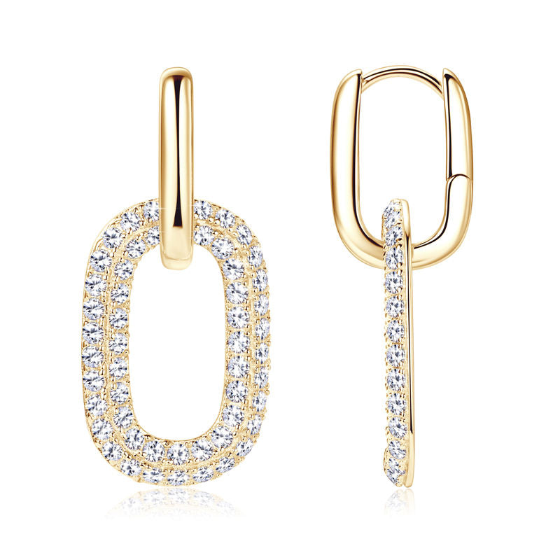 Waad Moissanite Earrings