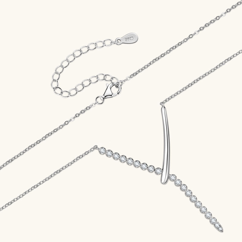 Rimsha Moissanite Necklace