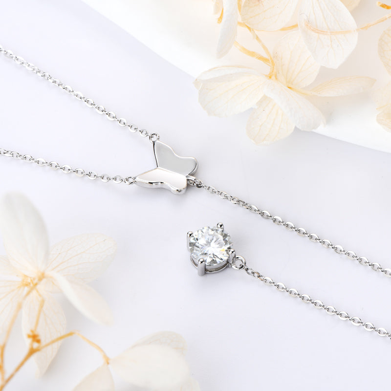Zahira Moissanite Necklace