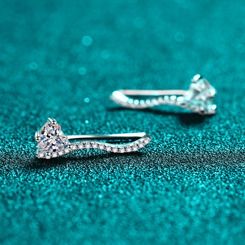 Maha Moissanite Earrings