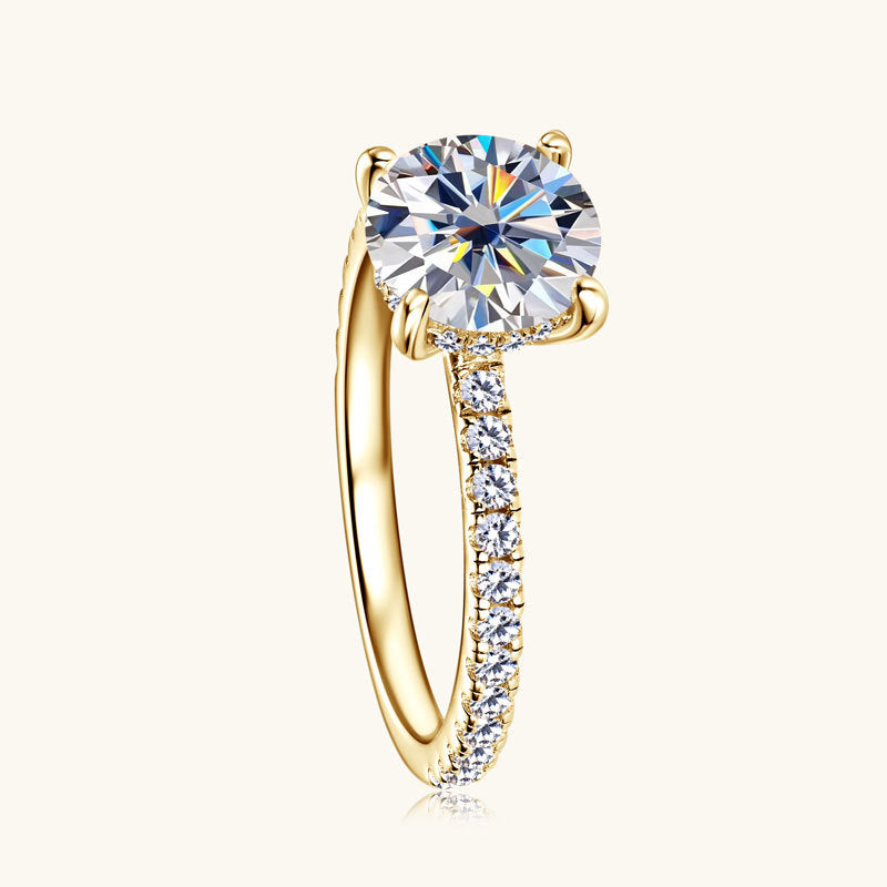 Aziza Moissanite Ring