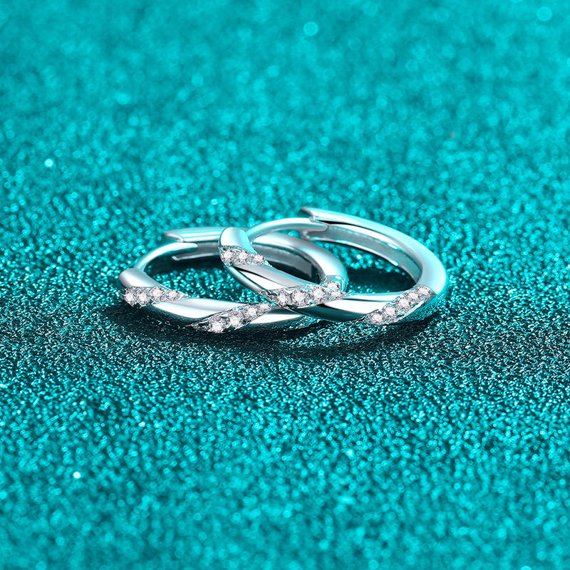Nura Moissanite Earrings