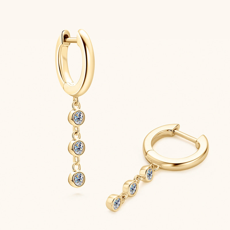 Zahra Moissanite Earrings