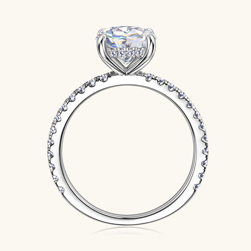 Aziza Moissanite Ring