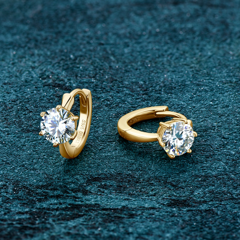 Ranya Moissanite Earrings