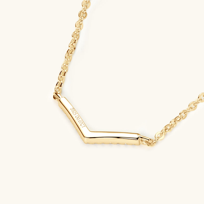 Aseela Moissanite Necklace