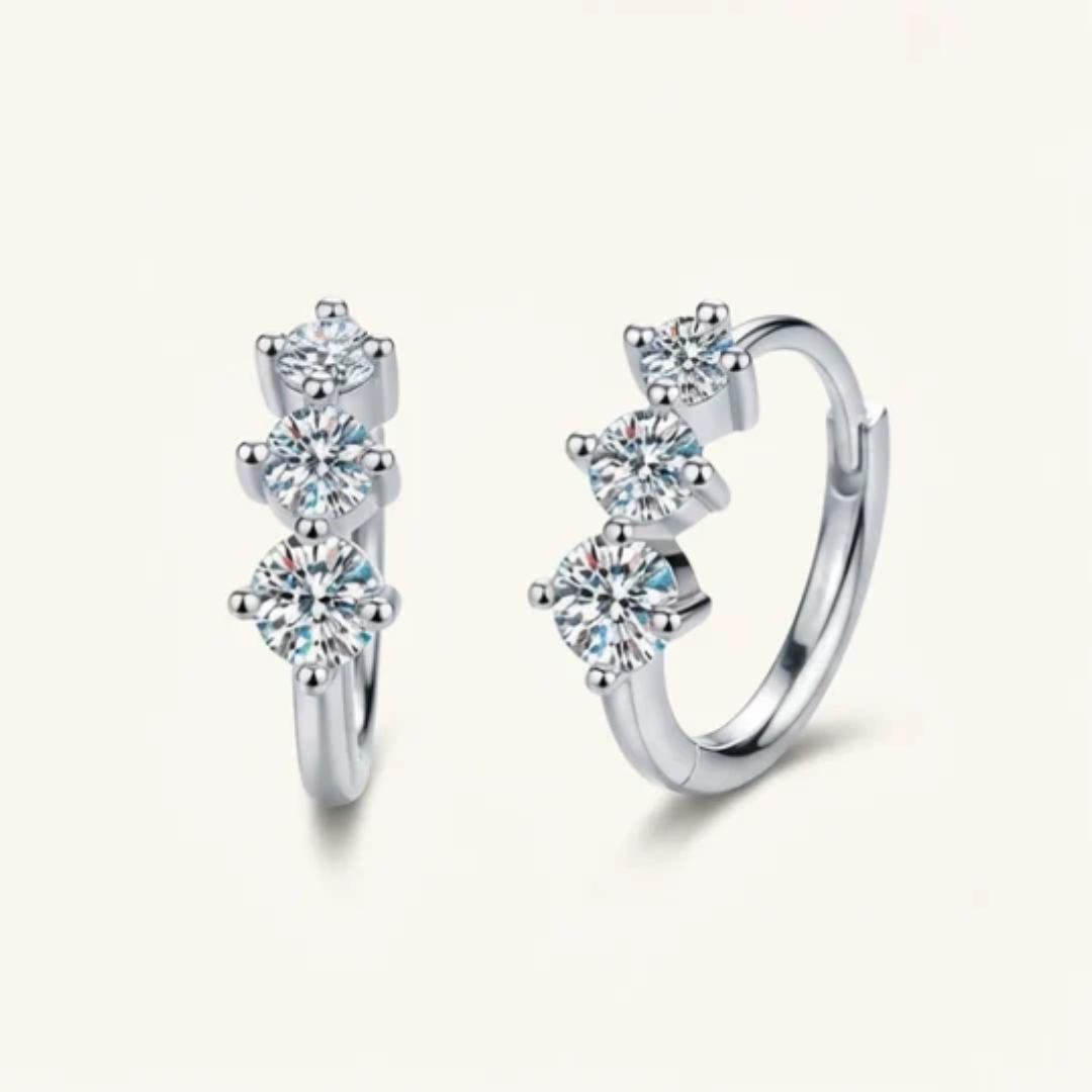 Ruba Moissanite Earrings