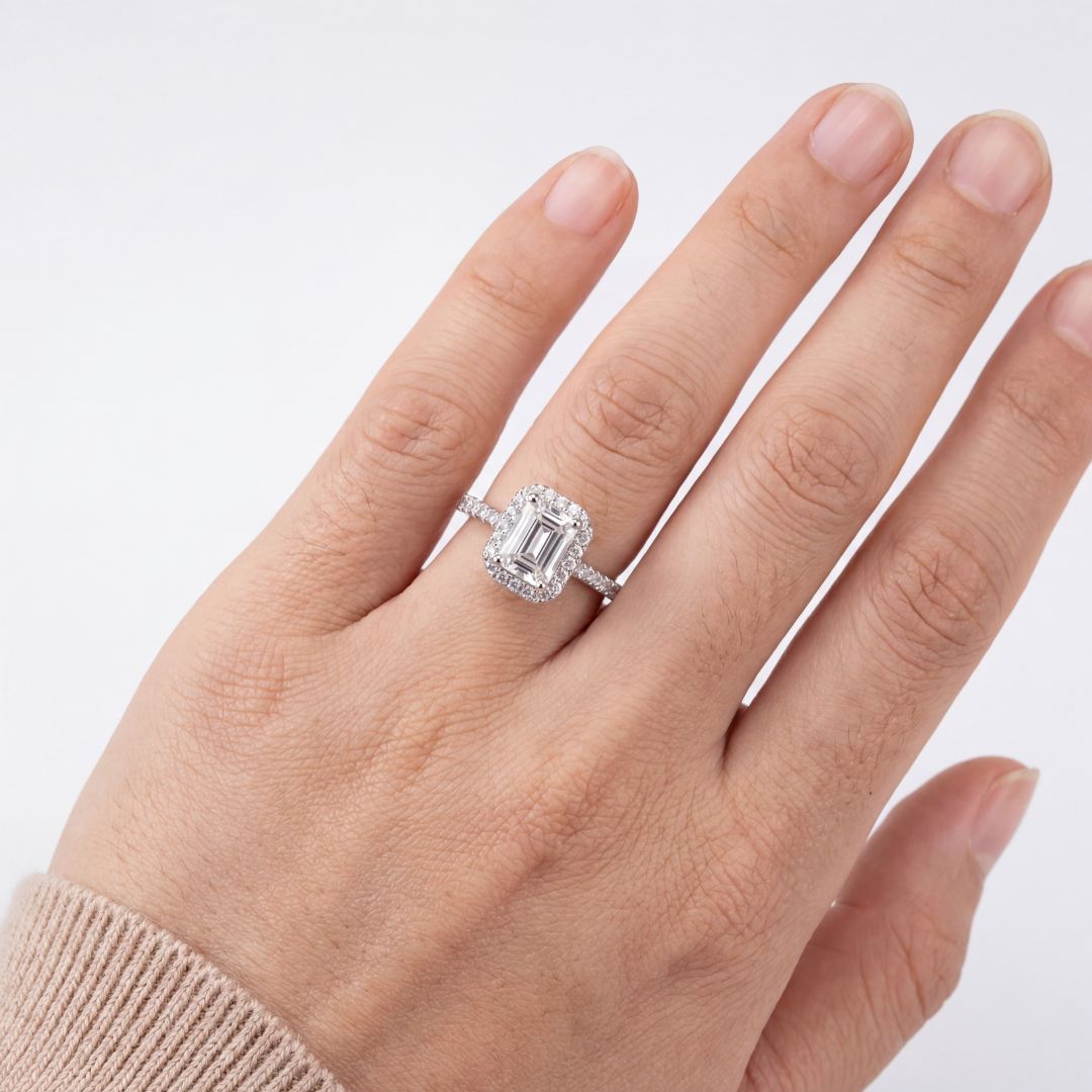 Medina Moissanite Ring