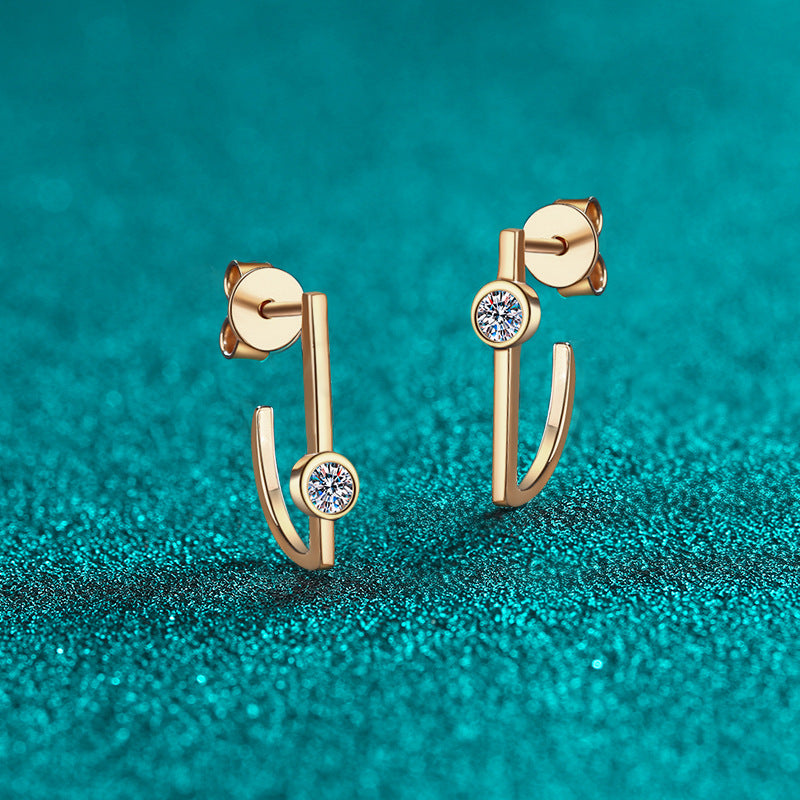 Fadwa Moissanite Earrings