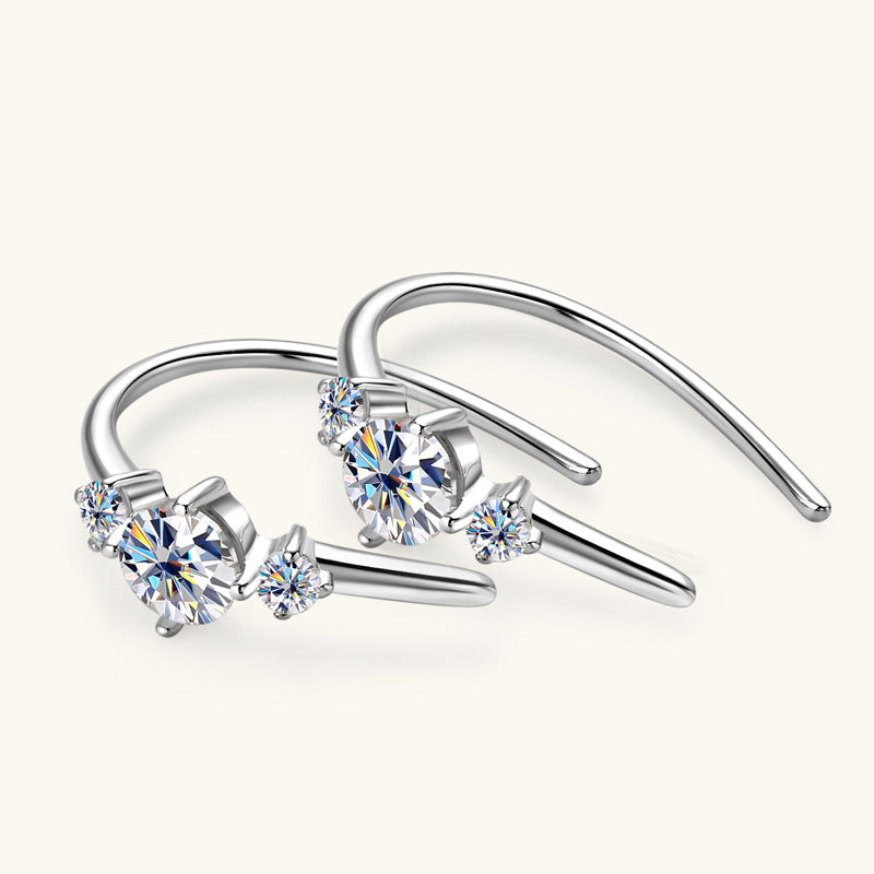 Samaher Moissanite Earrings