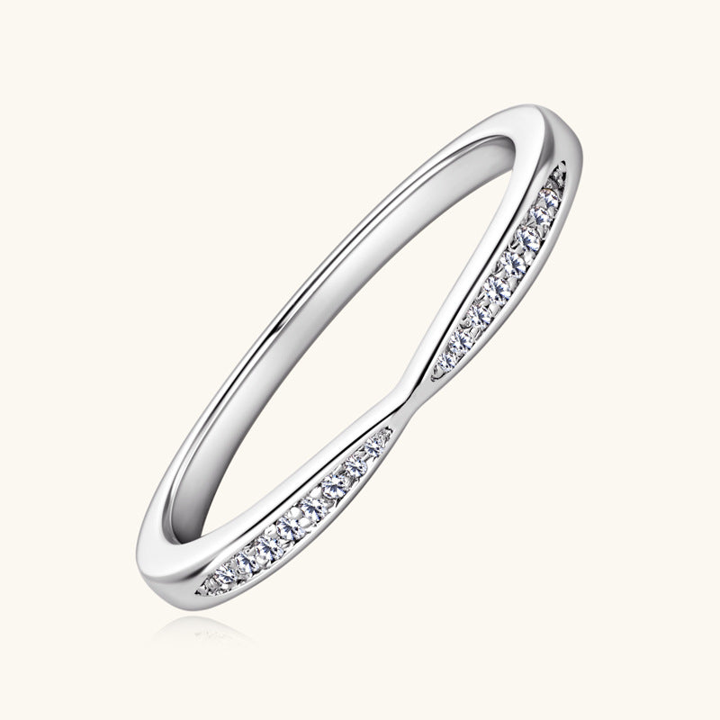 Zulekha Moissanite Ring