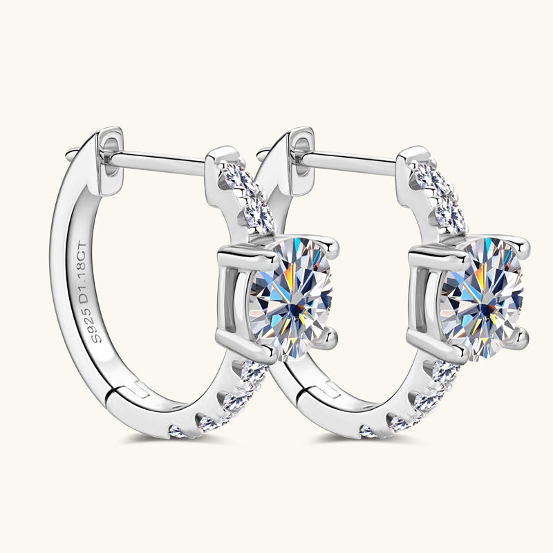 Tamadur Moissanite Earrings