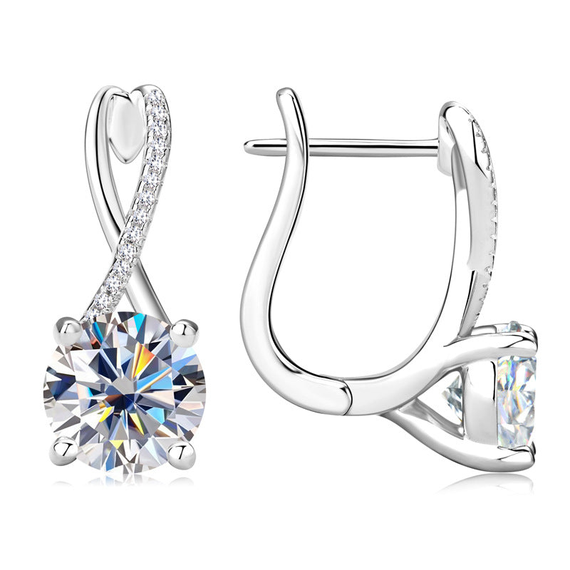 Rukan Moissanite Earrings