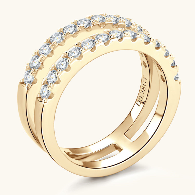 Zinab Moissanite Ring