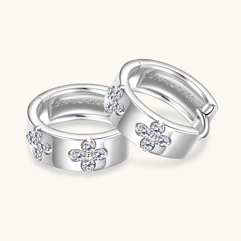 Nida Moissanite Earrings