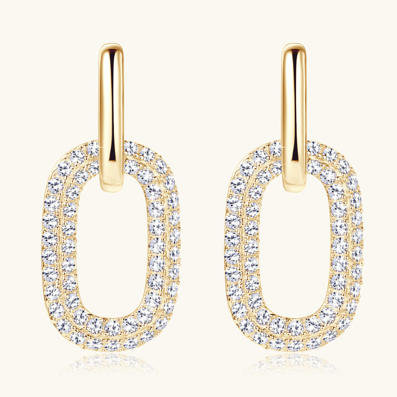 Waad Moissanite Earrings