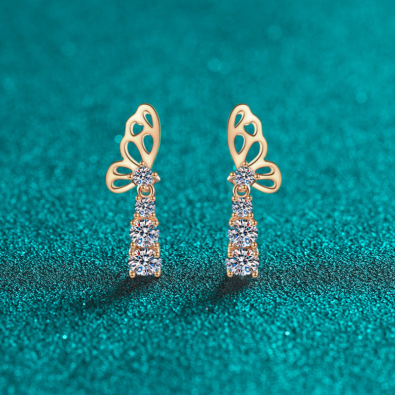 Nisa Moissanite Earrings