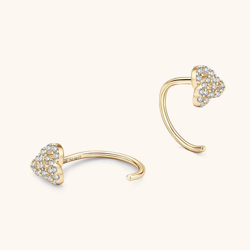 Roqaya Moissanite Earrings