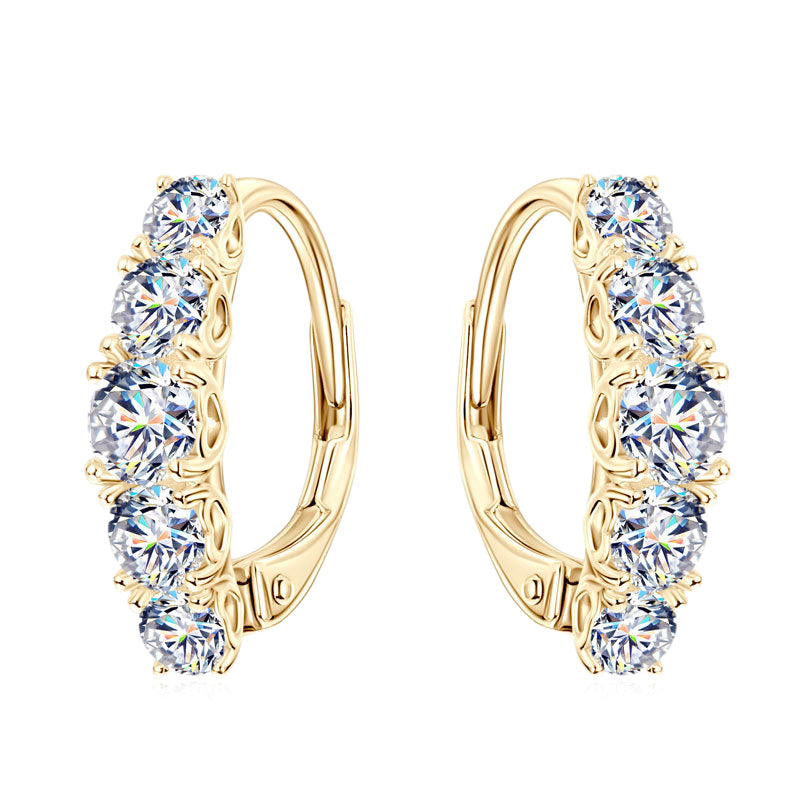 Intisaar Moissanite Earrings