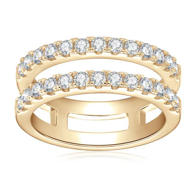 Zinab Moissanite Ring