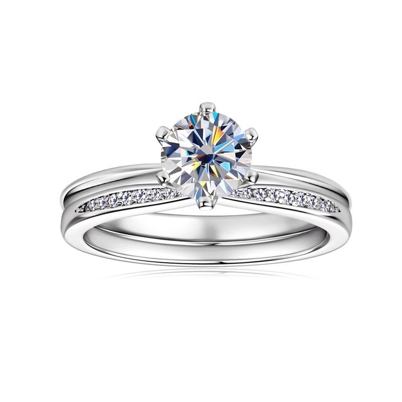 Ghadeer Moissanite Ring