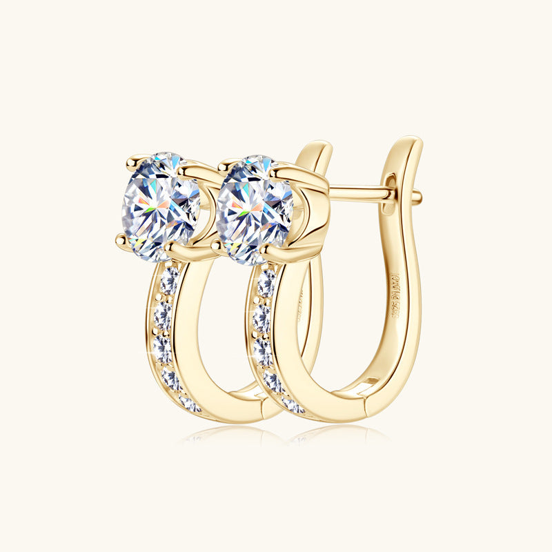 Sadaf Moissanite Earrings