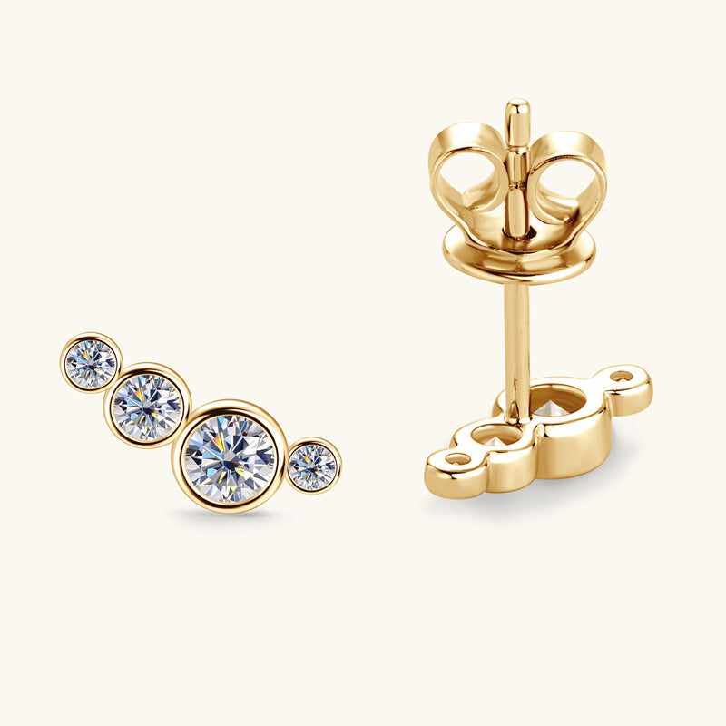 Siham Moissanite Earrings