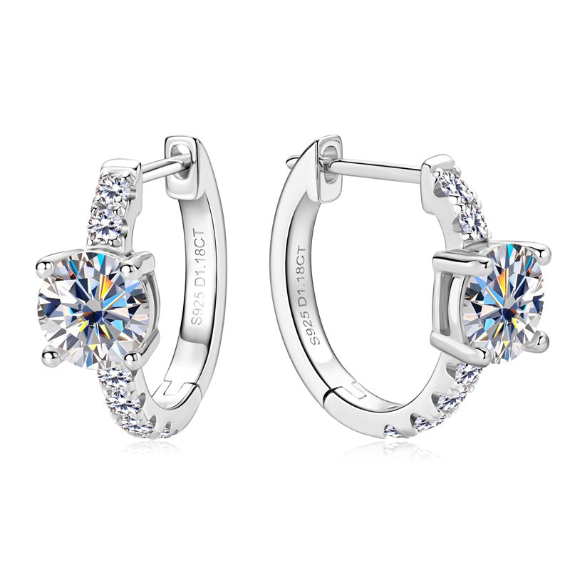 Tamadur Moissanite Earrings