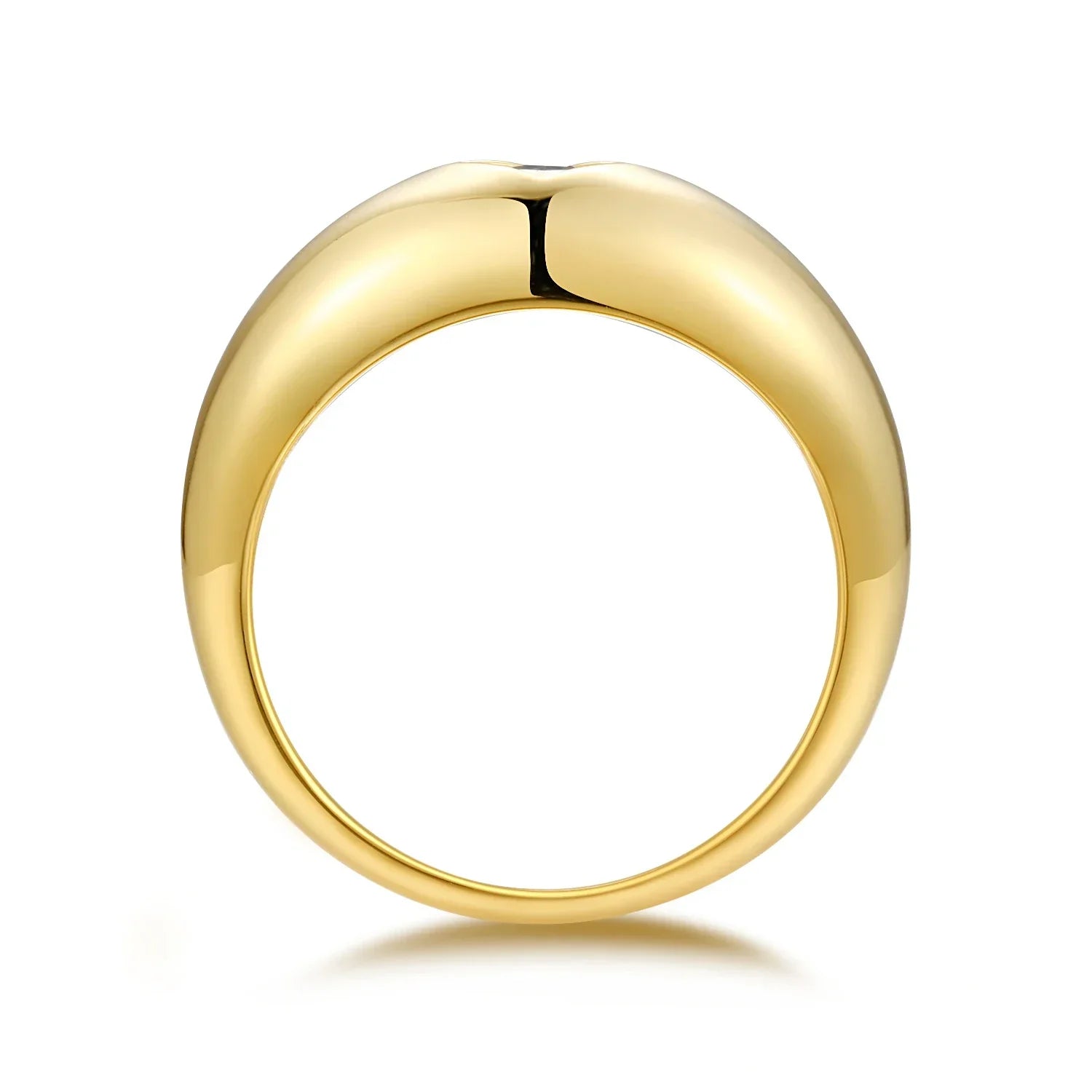 Safiya Moissanite Ring