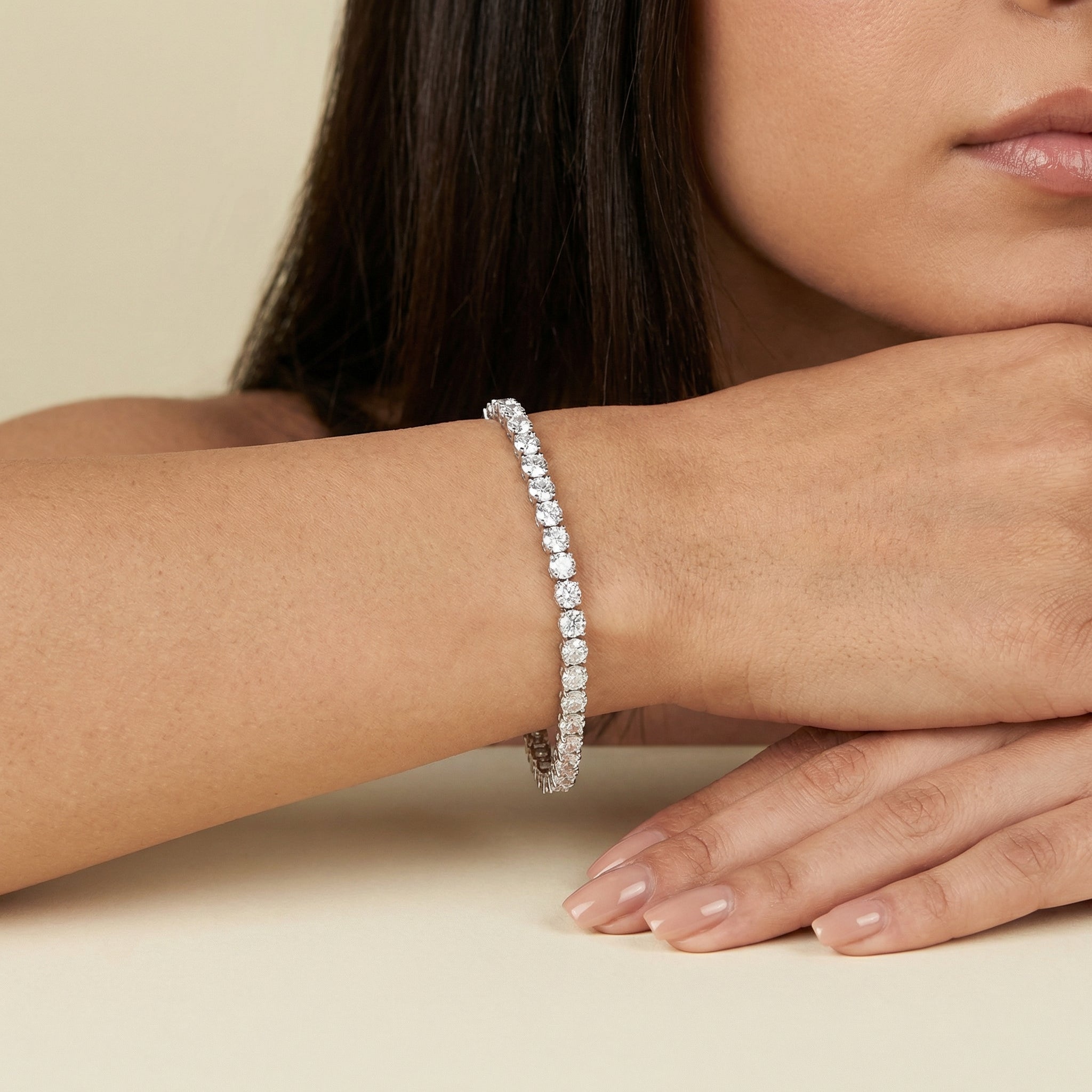 Moissanite Tennis Bracelet - 3mm