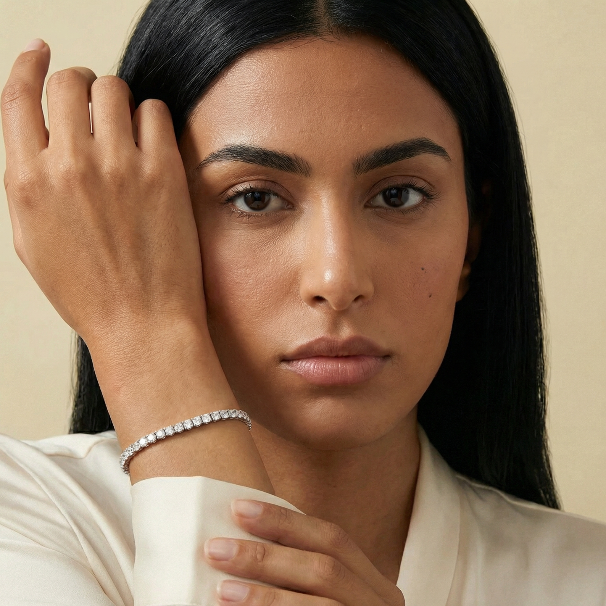 Moissanite Tennis Bracelet - 2mm