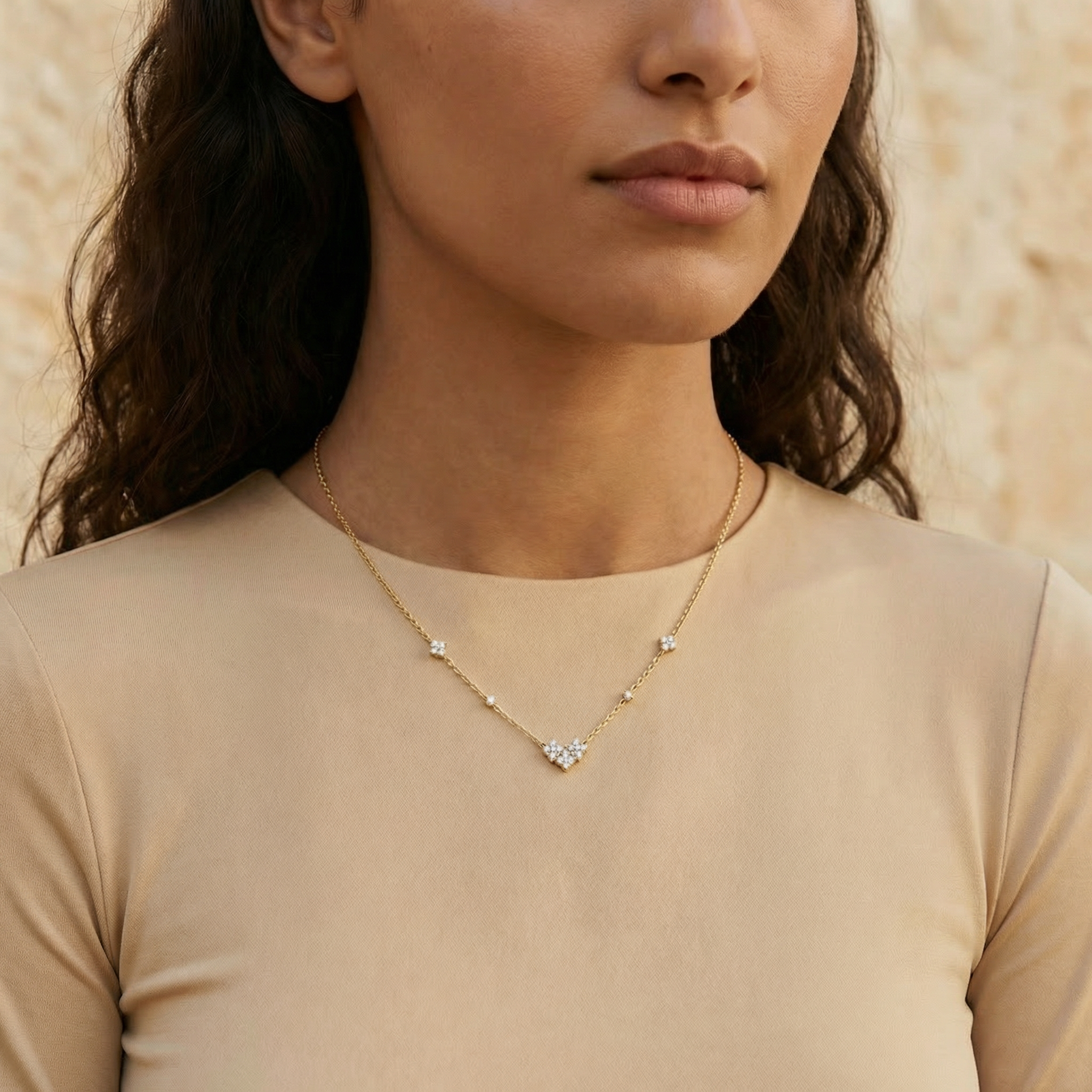 Naylah Moissanite Necklace