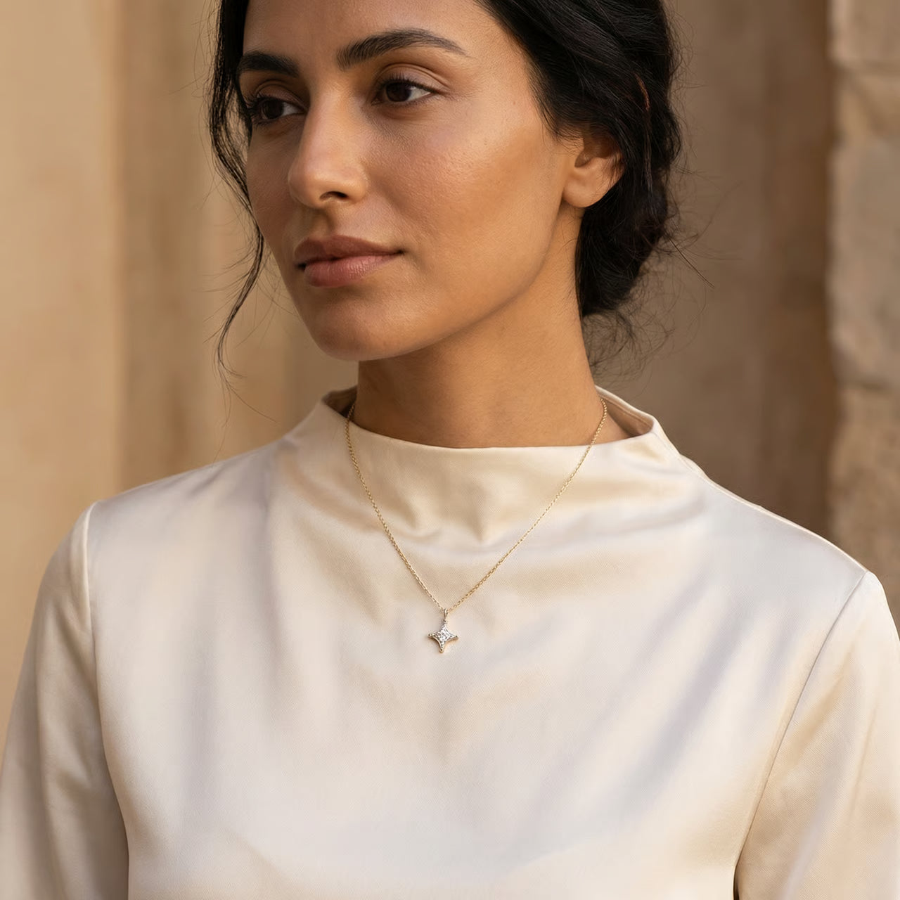 Zarifa Moissanite Necklace