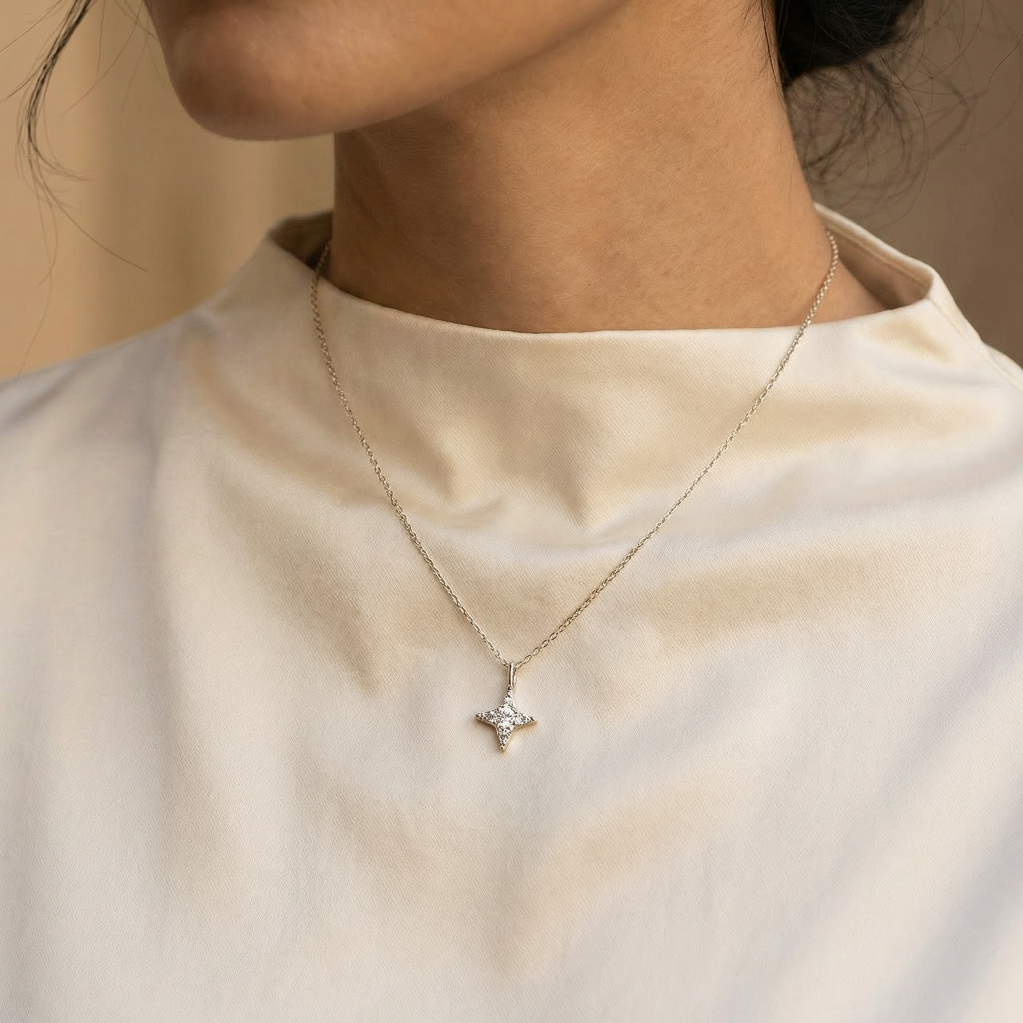 Zarifa Moissanite Necklace