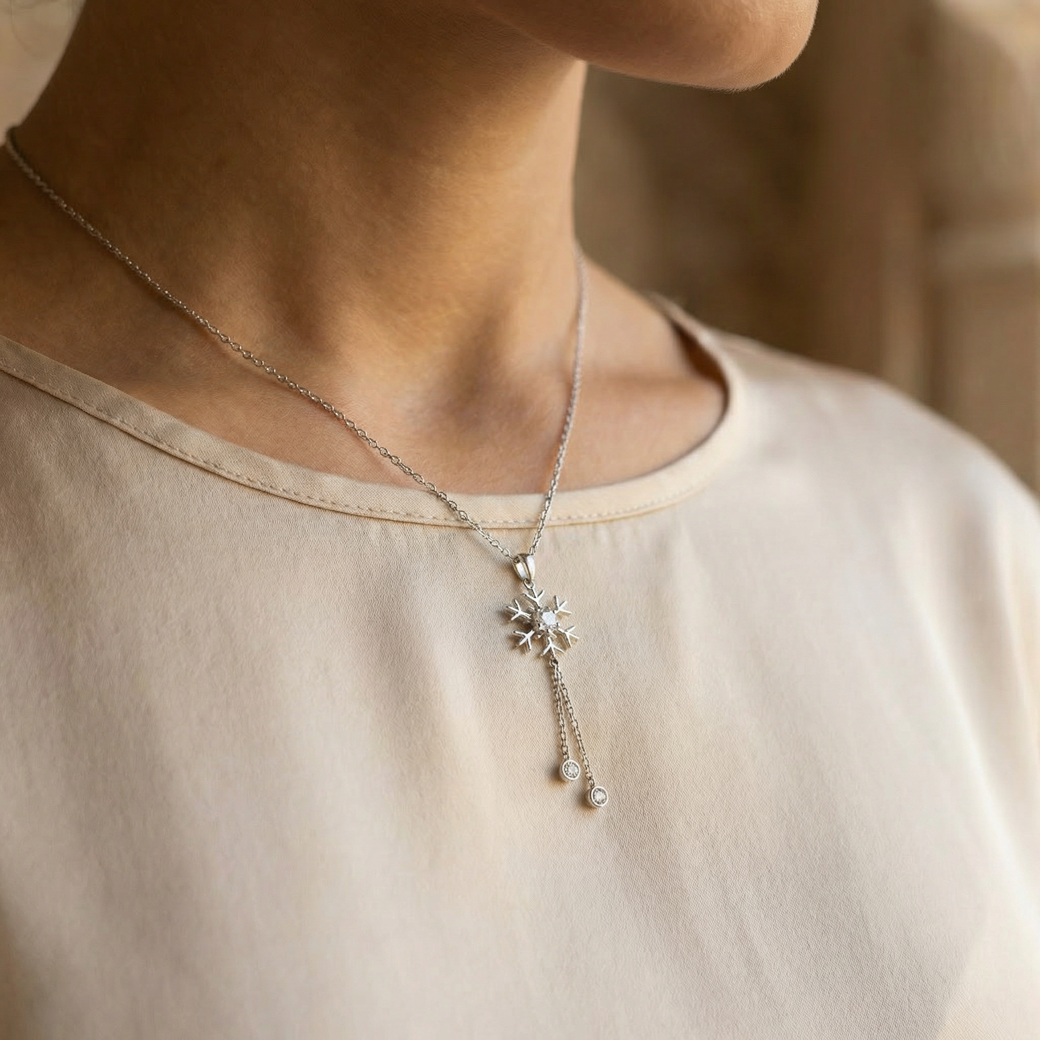 Safina Moissanite Necklace